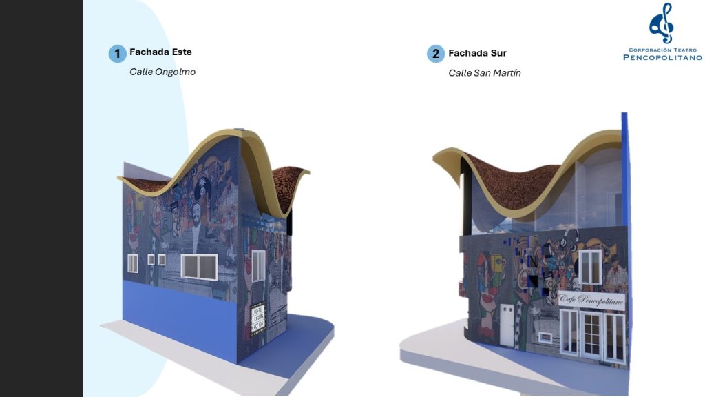 Proyecto de ampliación Casa de la Cultura Pencopolitana