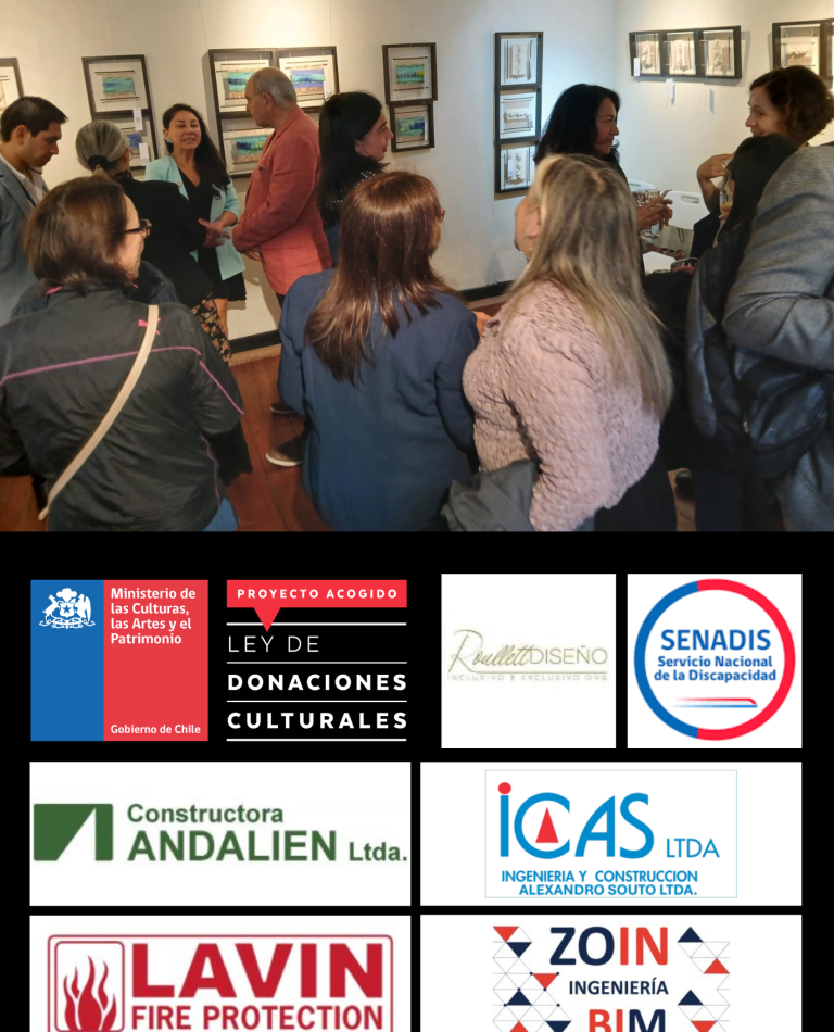 Exposición "Telares Inclusivos de Alta Calidad en Cobre y Lana" de la ONG Roullett Inclusivo en la Casa Pencopolitana.